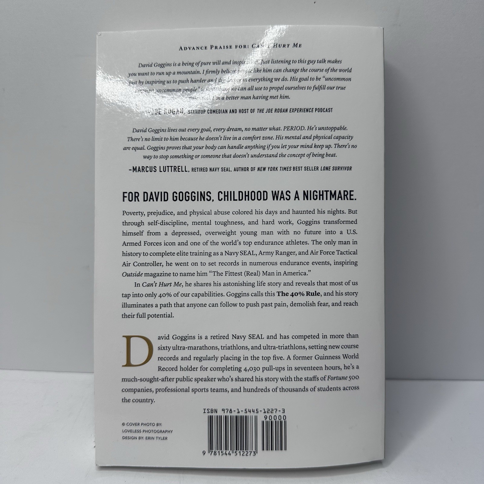 Can’t Hurt Me: Master Your Mind and Defy the Odds by Goggins, David