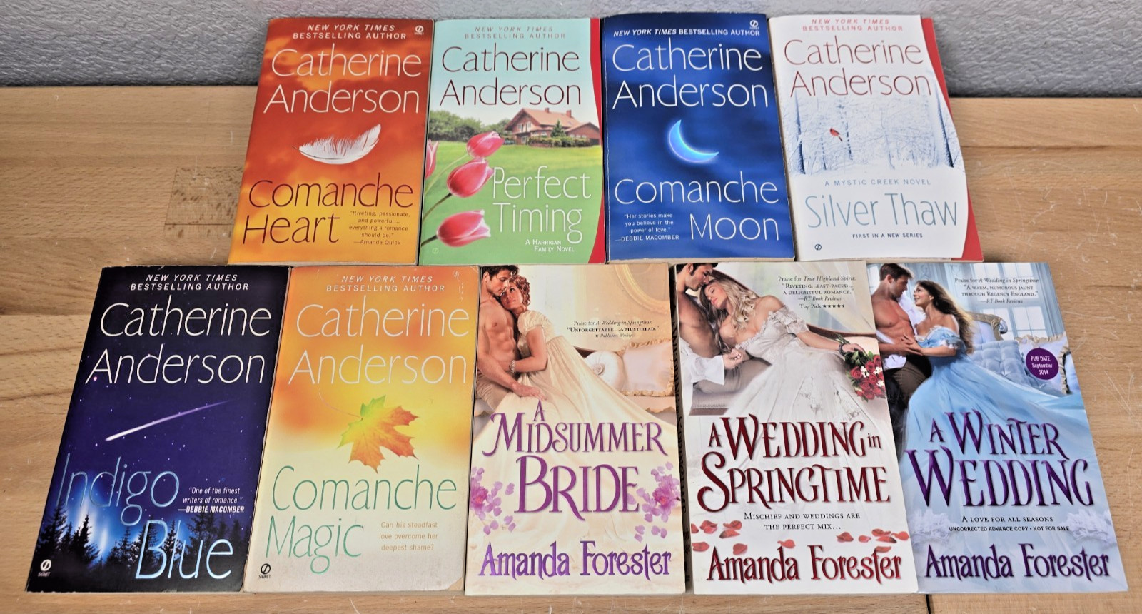 Big Lot 45 Historical Romance Novels Books Multiple Series & Authors