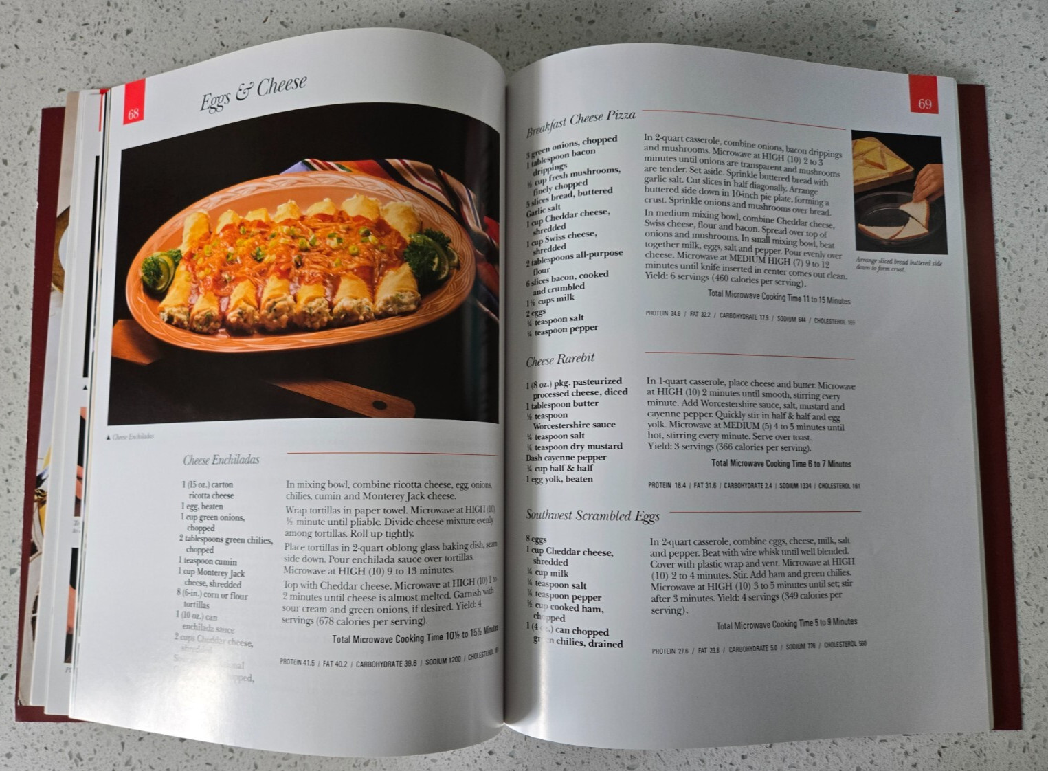 GE Microwave Cookbook 1998 – Very Good Condition – Soft Cover – 126 pages