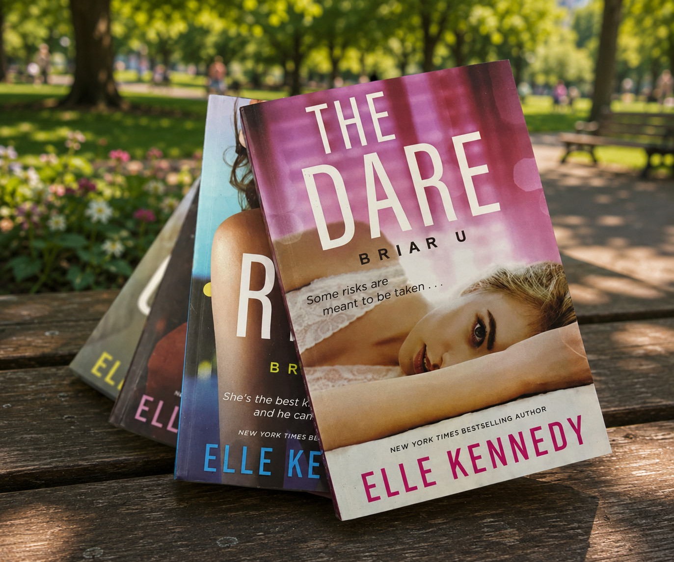 Briar U Series 4 Books Set : by Elle Kennedy Dare, Play, Chase, Risk PB
