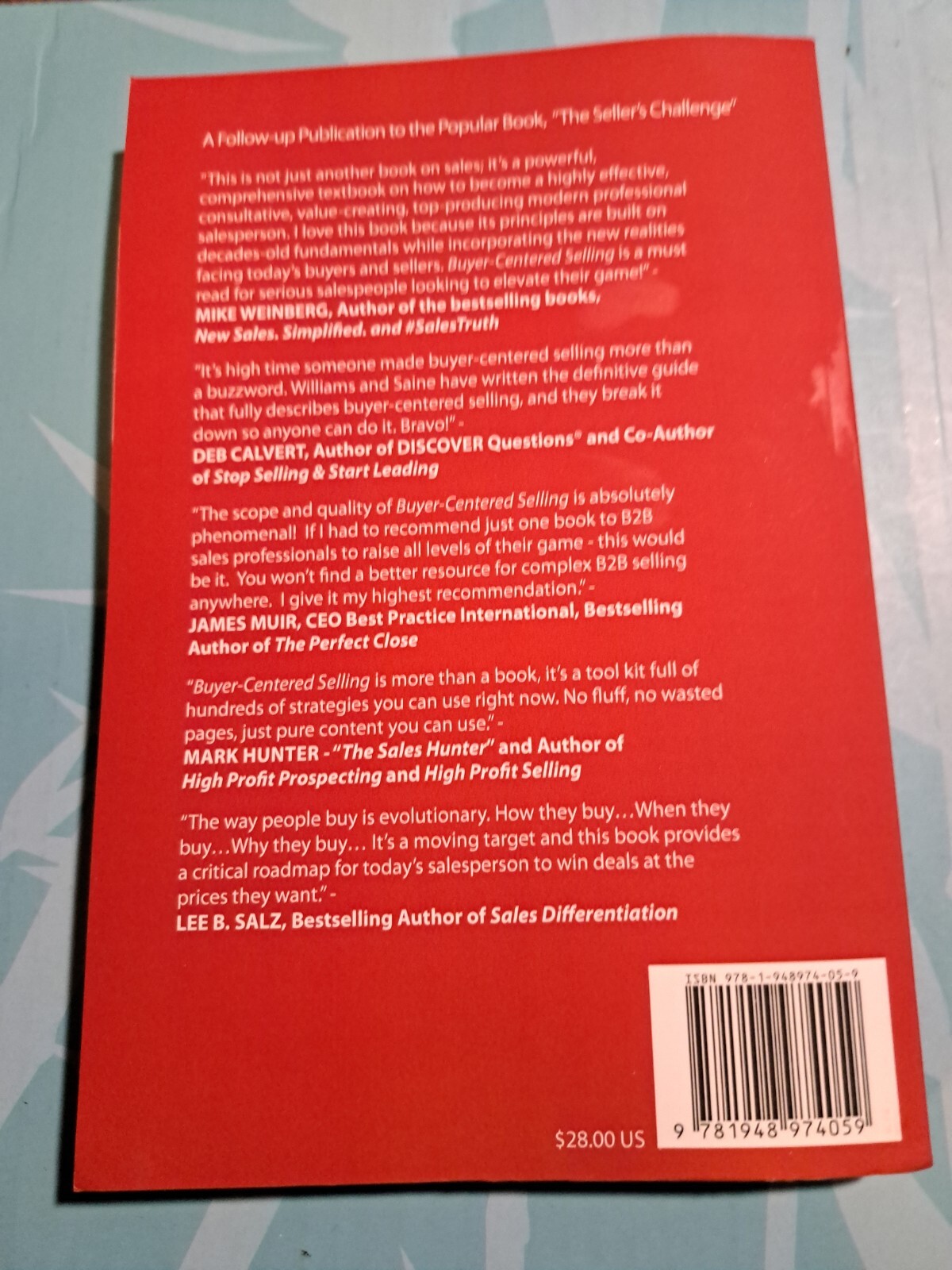 Buyer Centered Selling : How Modern Sellers Engage & Collaborate with Buyers by