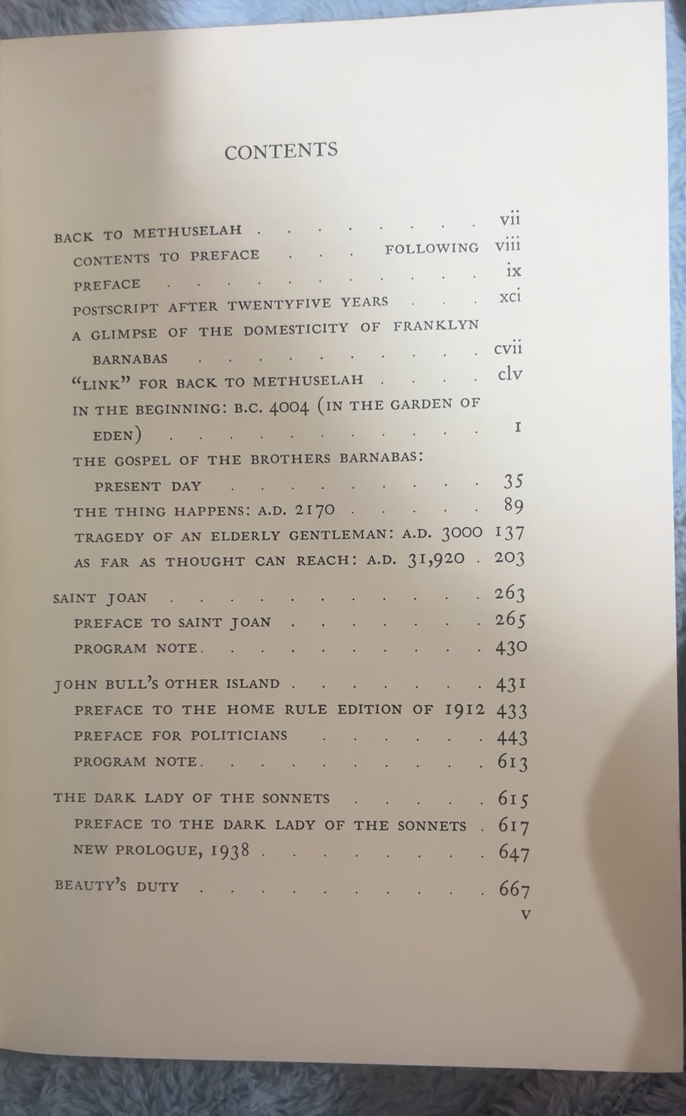 Bernard Shaw Complete Plays With Prefaces Volume V Hardcover 1963- Great Cond