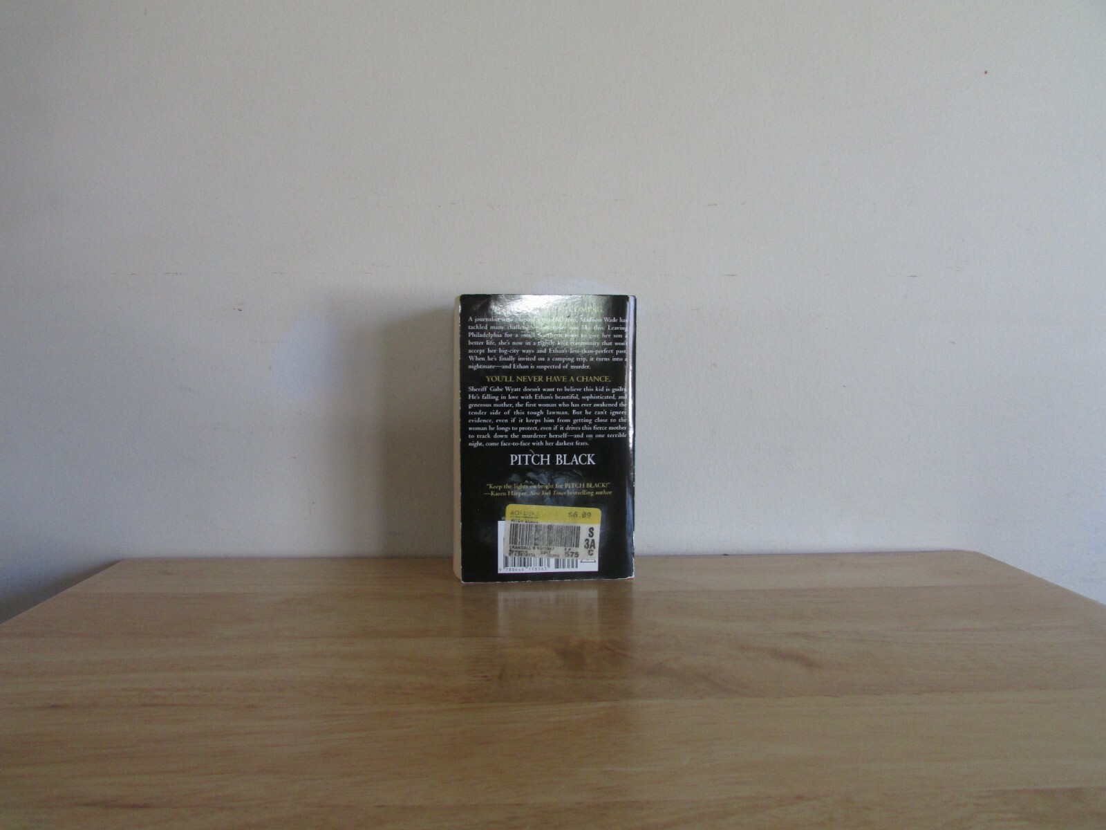 Pitch Black by Susan Crandall Paperback Suspense Novel