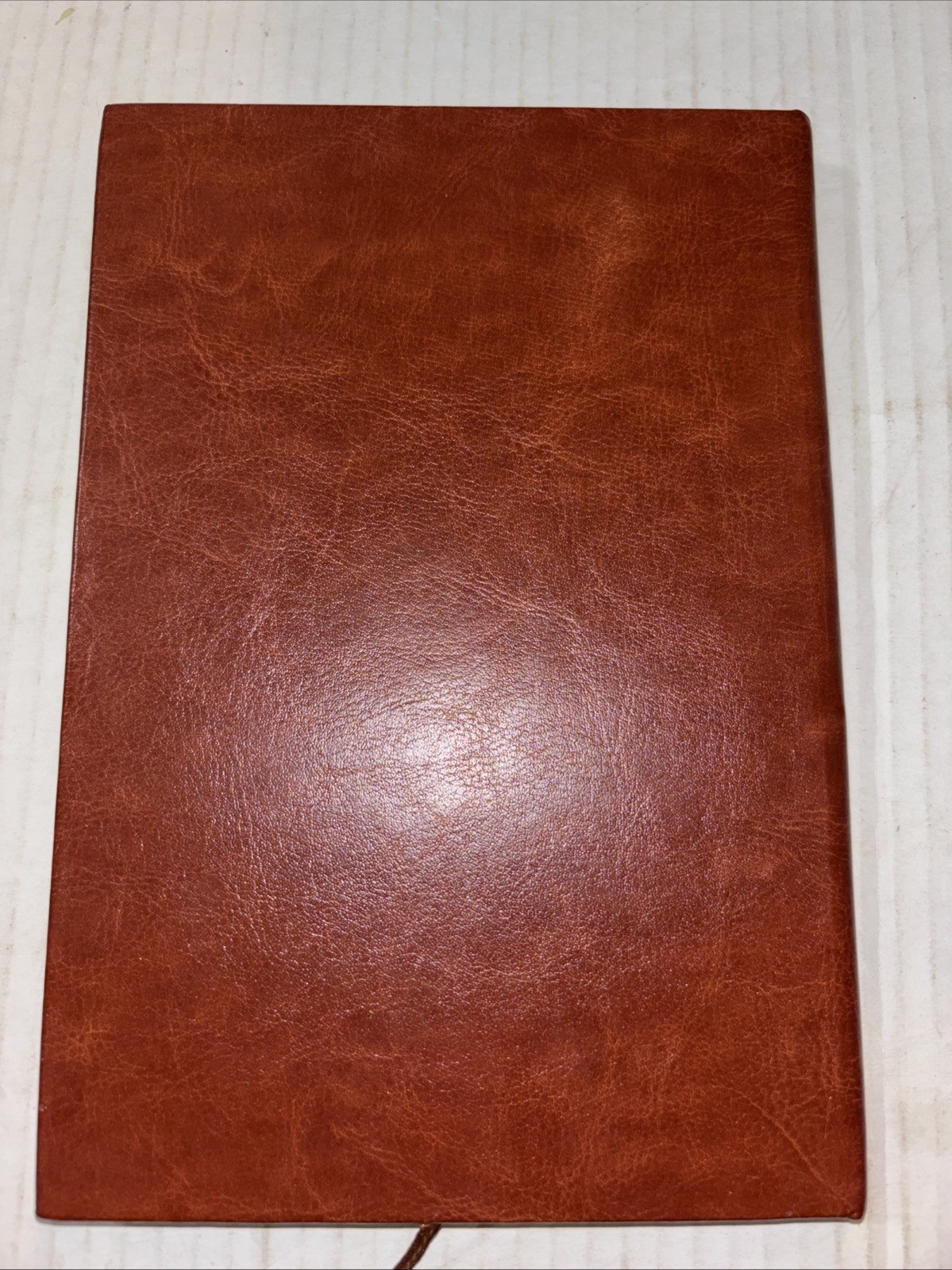 66-Page Bible Study Guide, Daily Devotional Journal, Faux Leather Book Christian