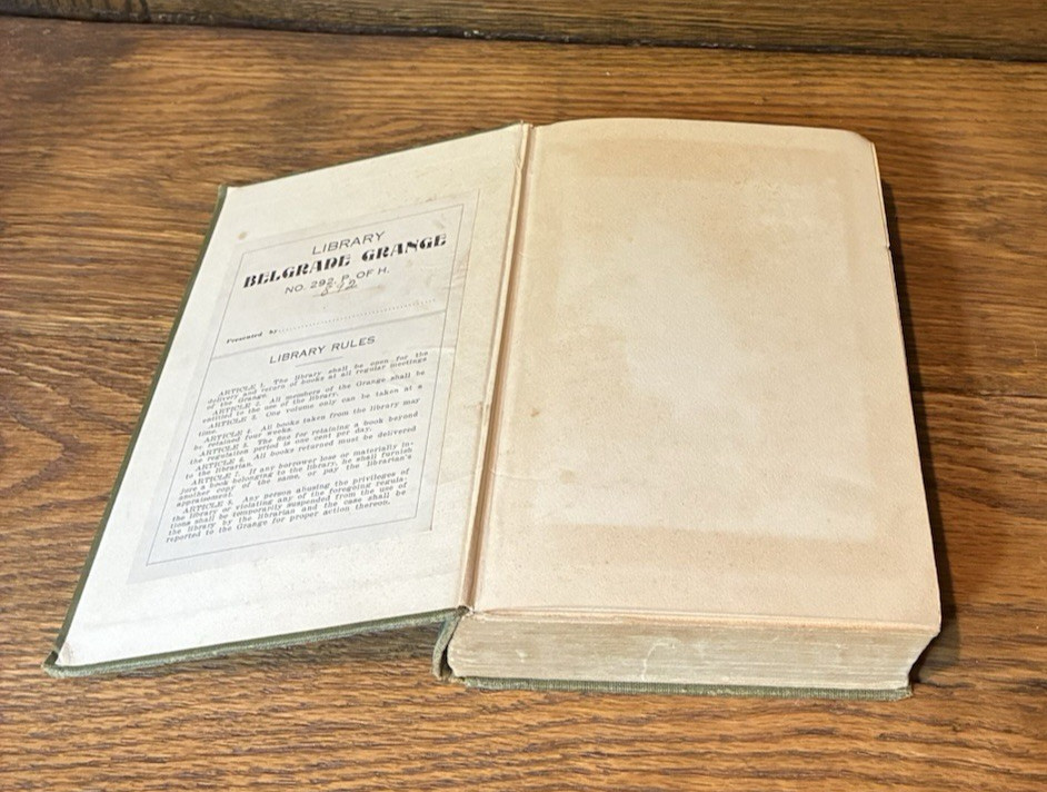 Vintage 1922 The Parlor Begat Amos by Arthur Hildebrand HC Ex-Library Book
