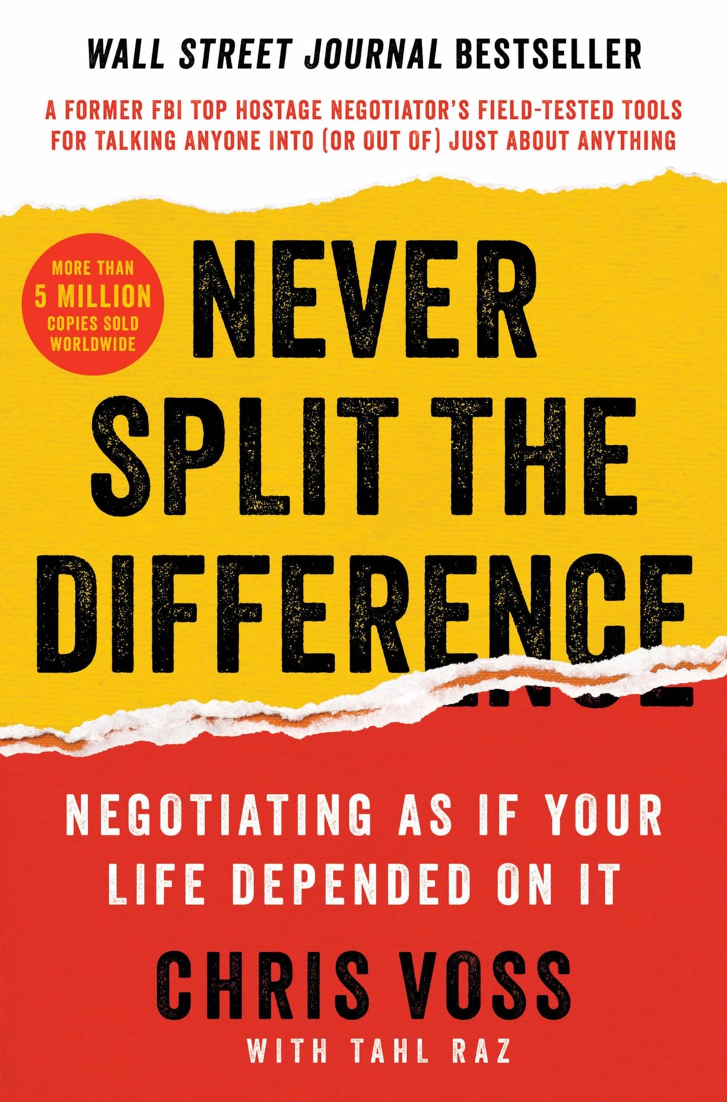 Never Split the Difference by Chris Voss Master Negotiation Techniques Bestse…