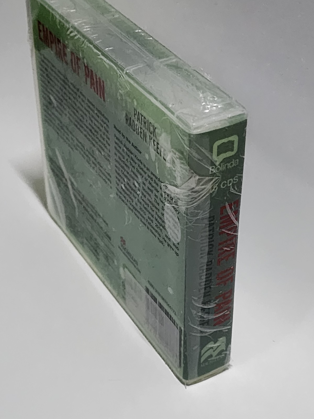 Empire of Pain by Patrick Radden Keefe [Audio CD] 15 Discs