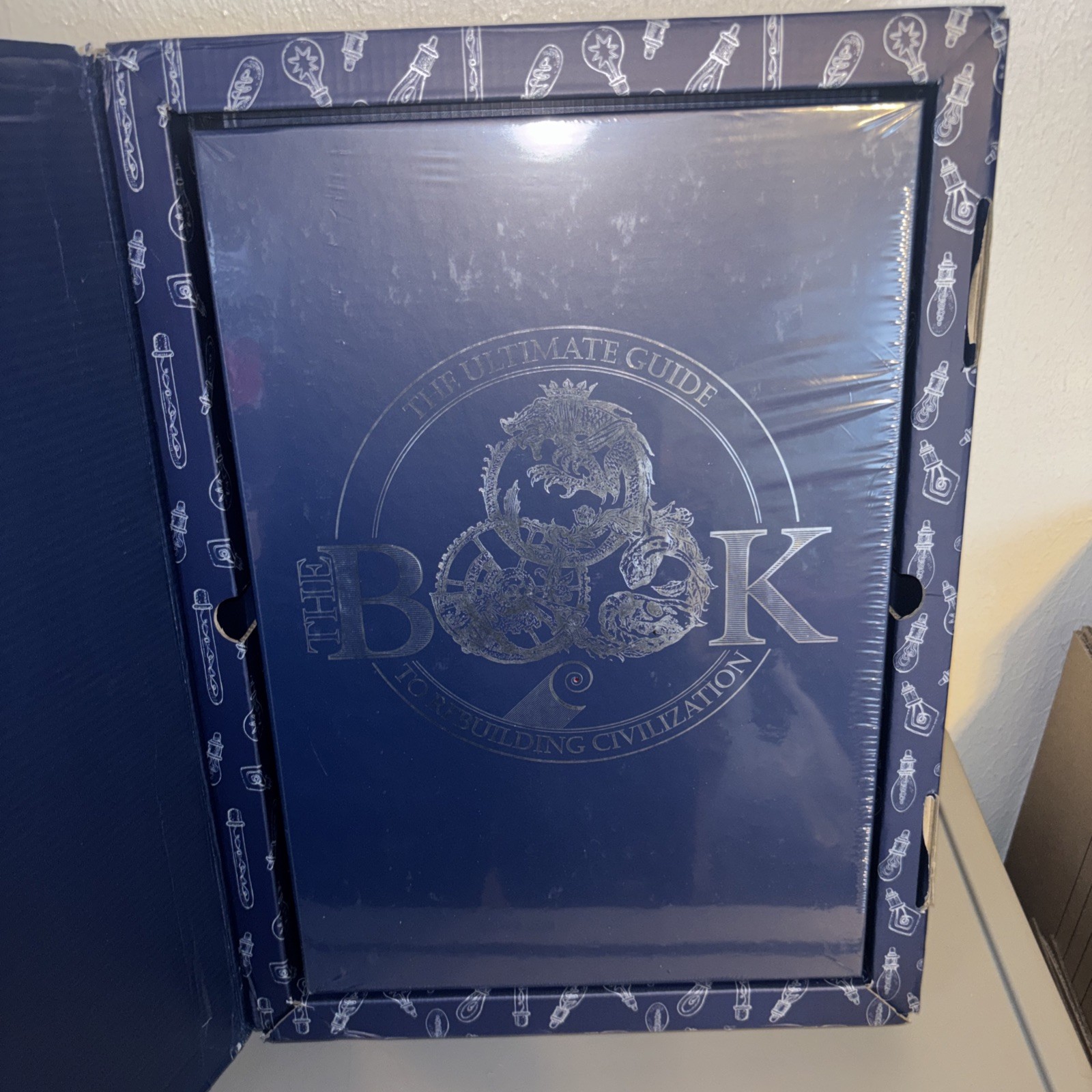 The Book + Gift Box The Ultimate Guide to Rebuilding Civilization – New Sealed!