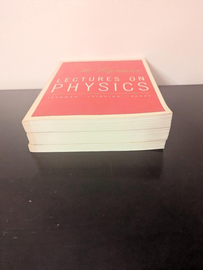 1966 The Feynman Lectures on Physics complete set slipcase Addison Wesley
