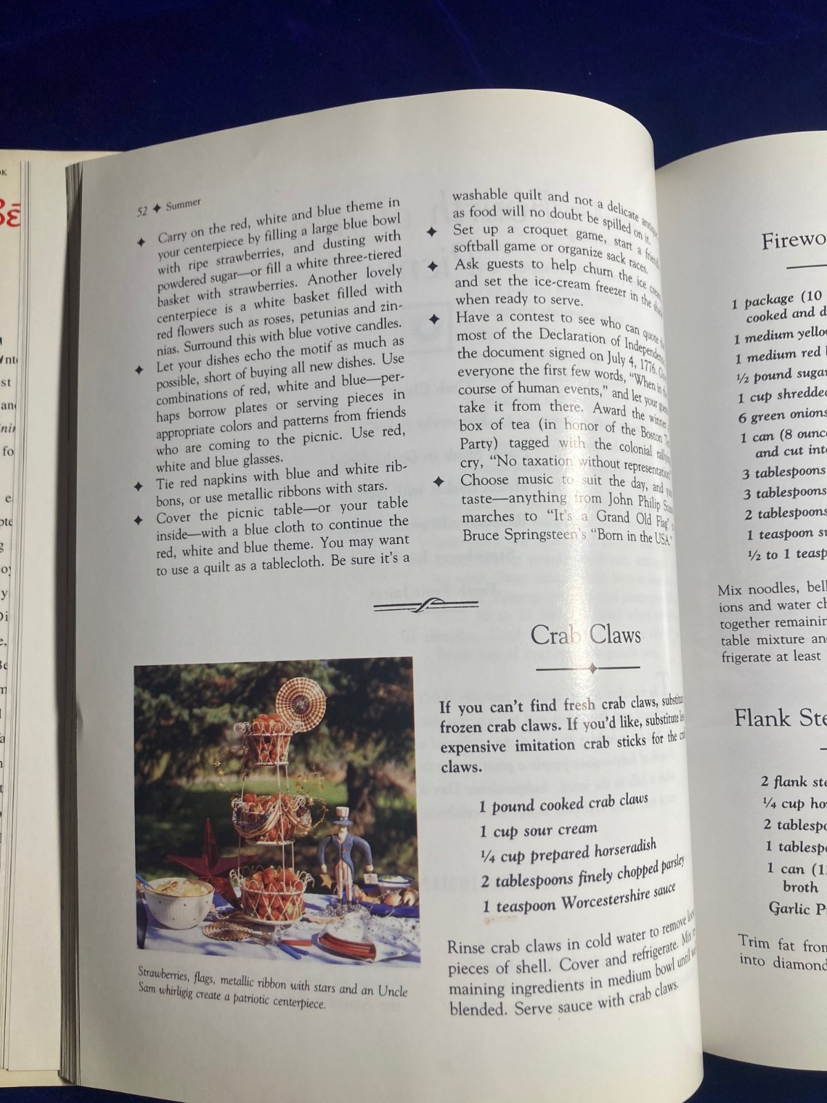 Betty Crocker’s Easy Entertaining. 1992 FIRST EDITION.