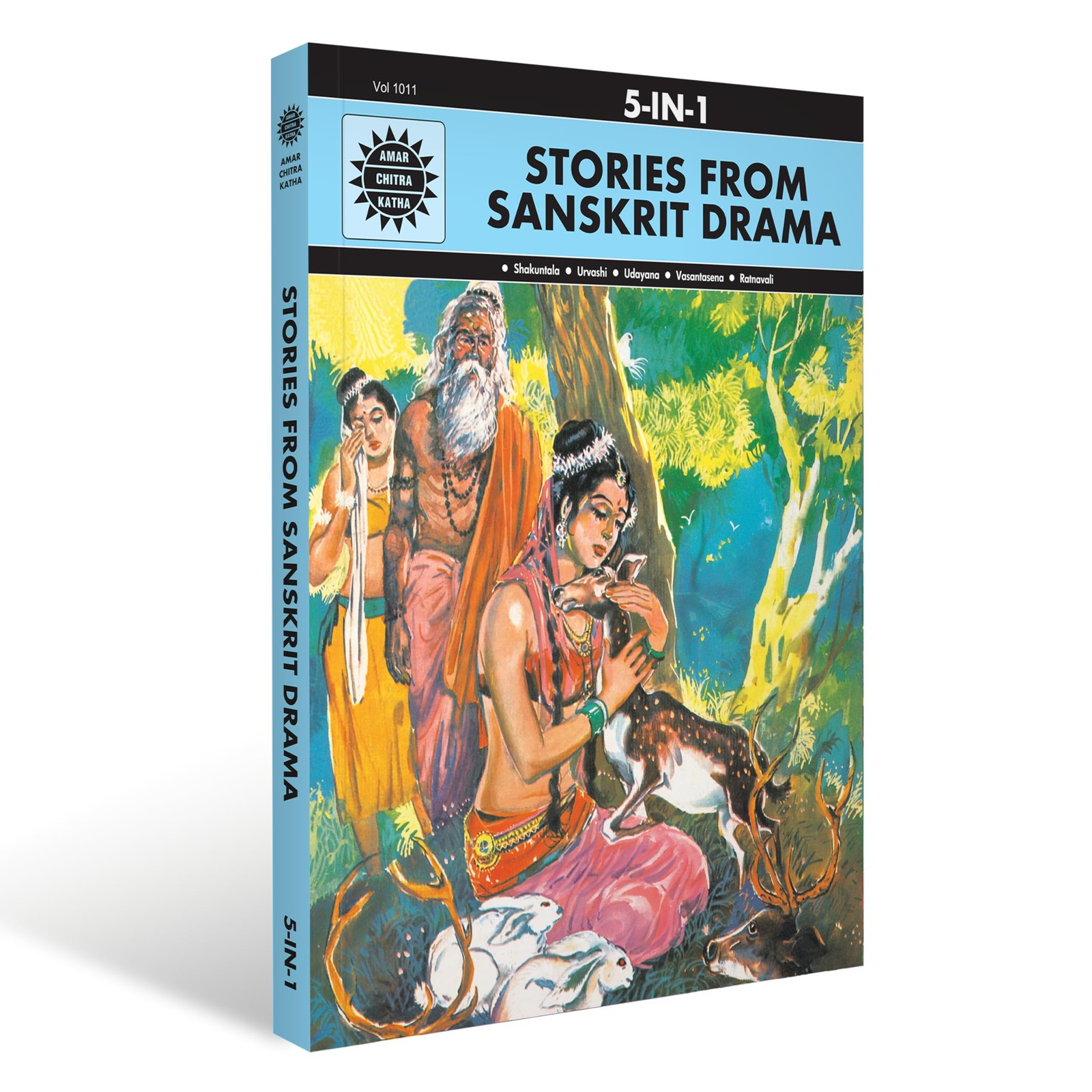 Stories From the Sanskrit Drama 5 in 1 (Amar Chitra Katha 5 in 1 Series)