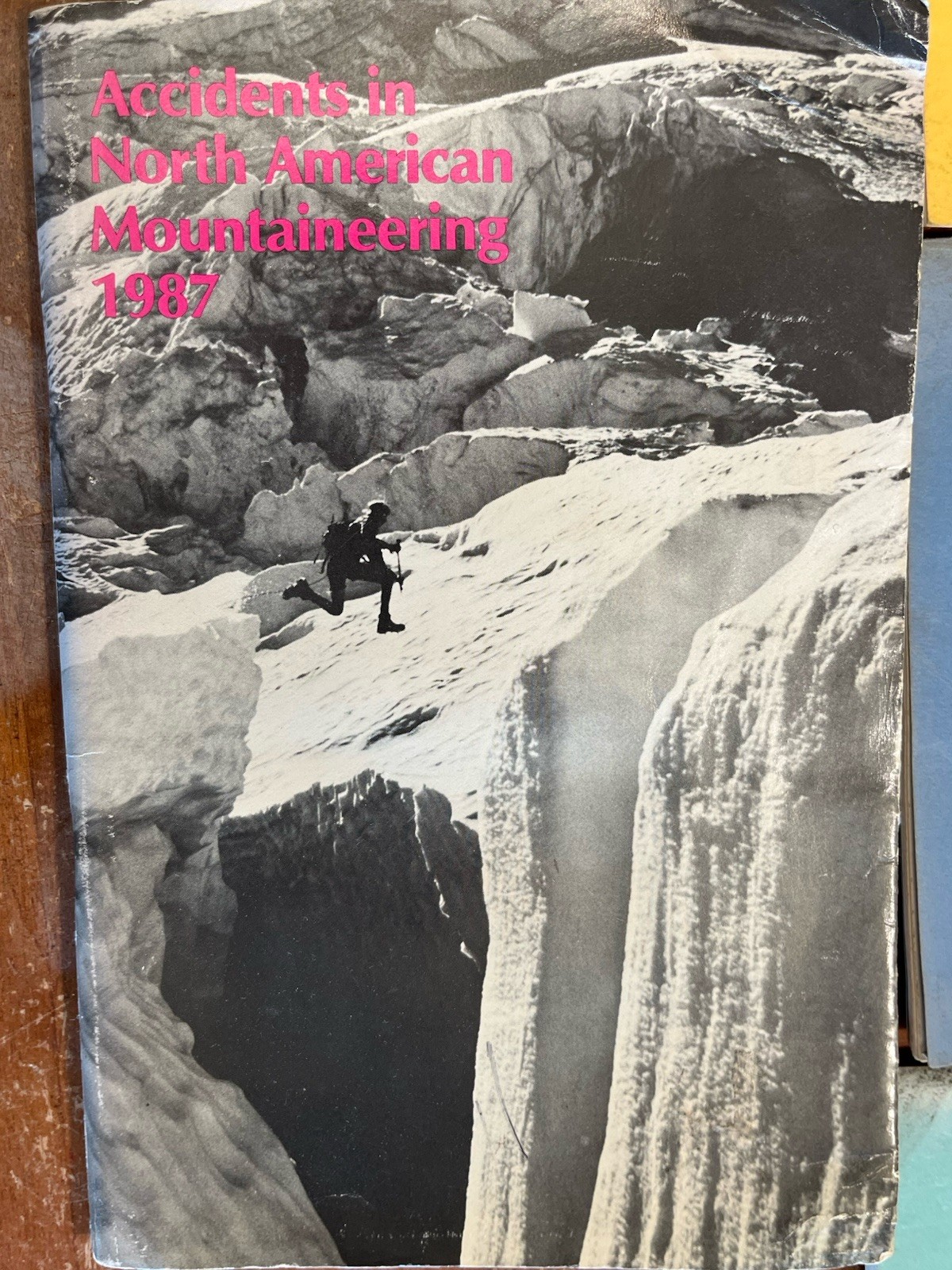 Vintage LOT of 7 Accidents in North American Mountaineering Alpine Club Books