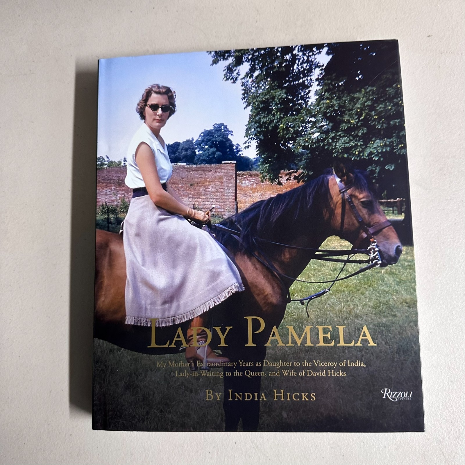 Lady Pamela by India Hicks SIGNED Autographed Hardcover Bookplate British Royalt