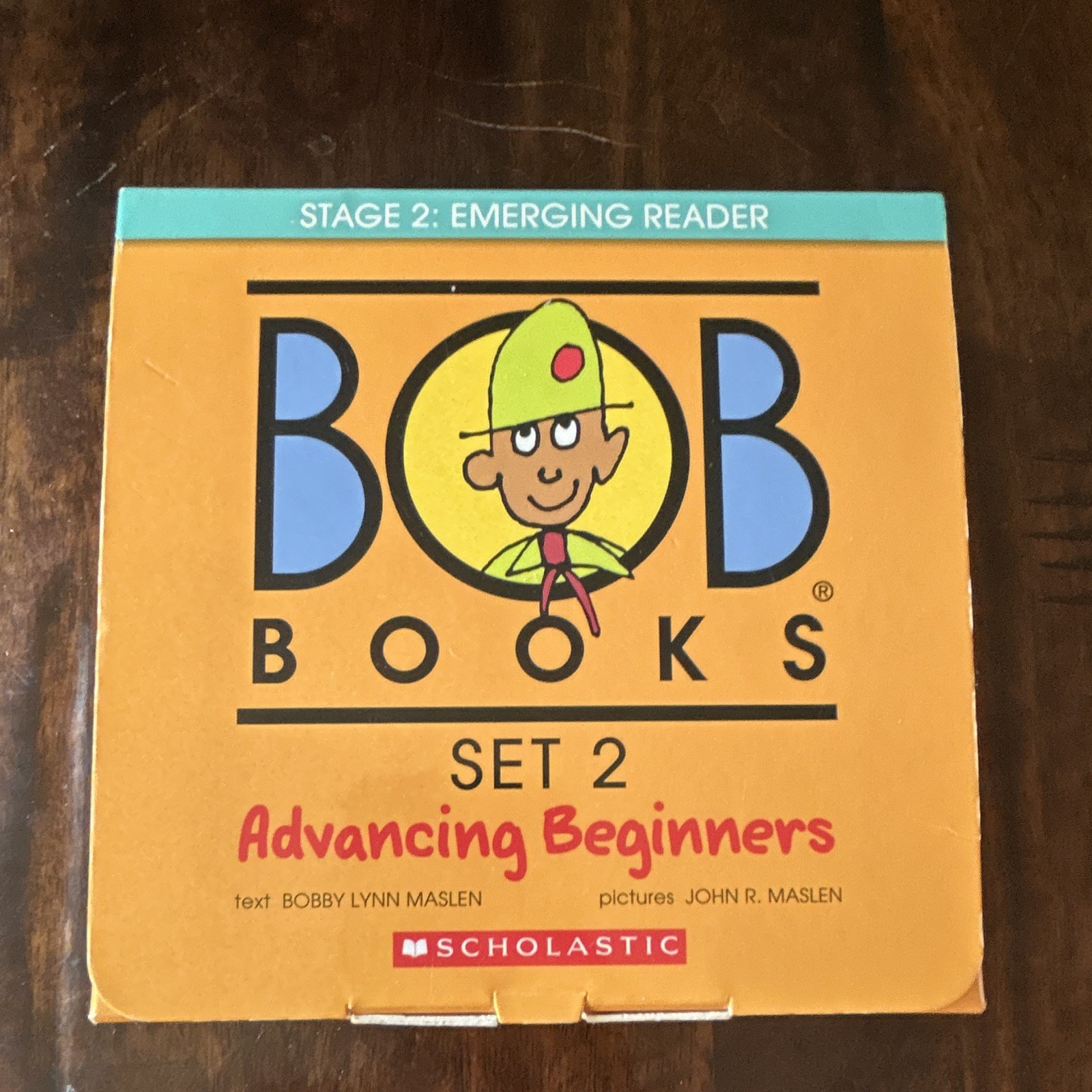 Scholastic Bob Books Set 2: Advancing Beginners Box Set Ages 4-8 Maslen