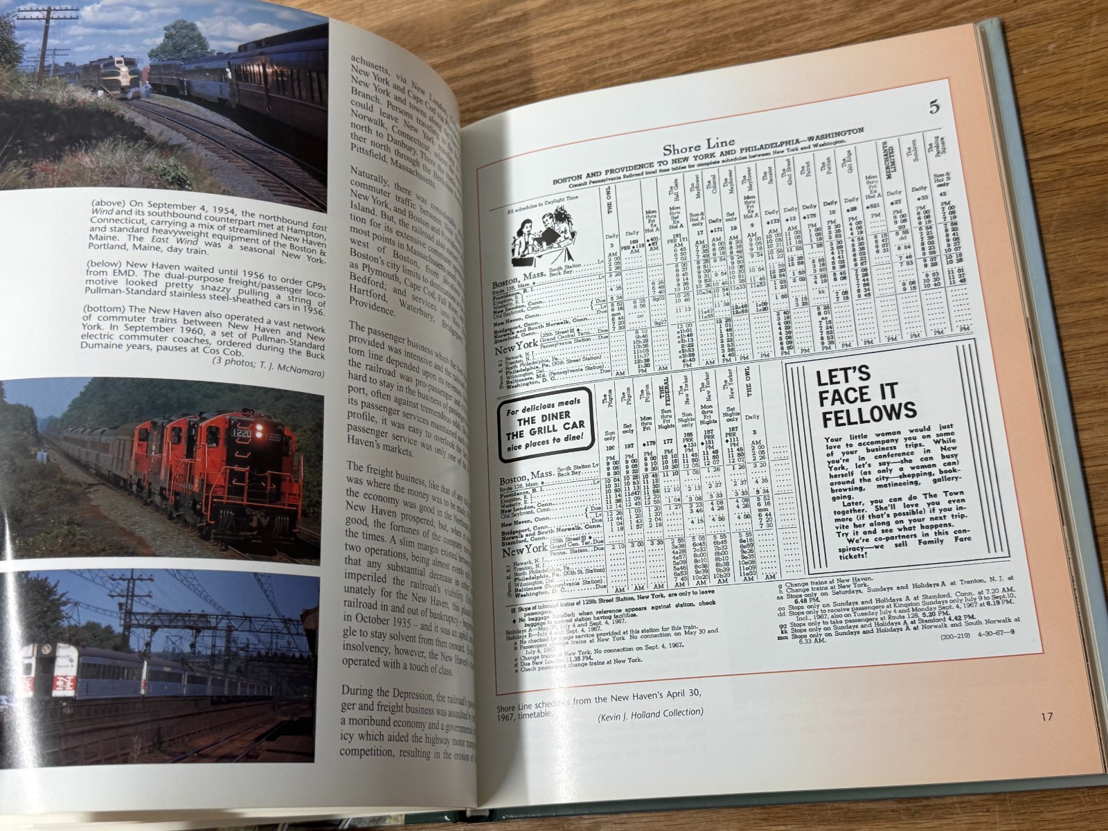 The New Haven Railroad in the Streamline Era by Geoffrey H Doughty 1998 HC Book