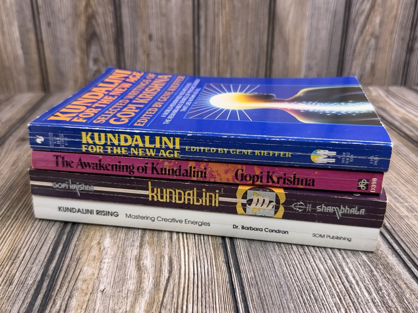 Kundalini Yoga Book Lot Gopi Krishna Awakening Rising New Age Prana Paperback