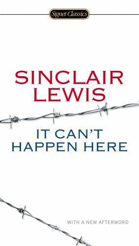 It Can’t Happen Here (Signet Classics) by Lewis, Sinclair, paperback, New