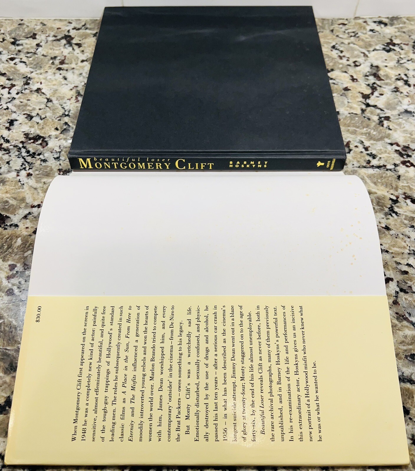 Montgomery Clift, Beautiful Loser, Barney Hoskyns Grove Weidenfeld 1992 Like New