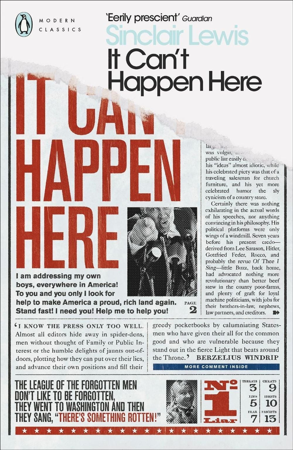 It Can’t Happen Here by Sinclair Lewis (English) Paperback Book
