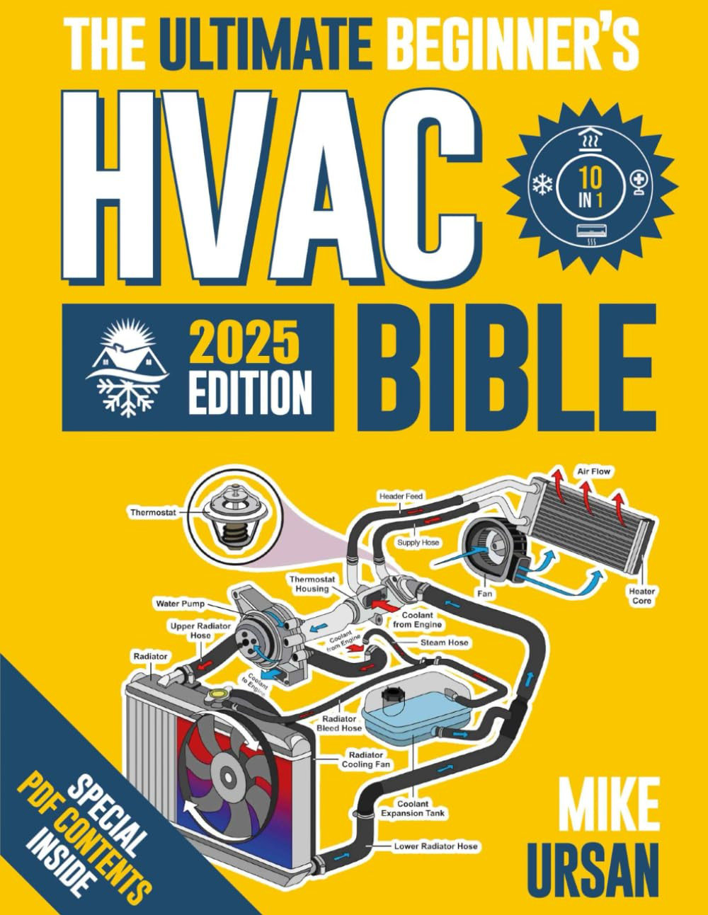 HVAC BIBLE [10 in 1] The Ultimate Beginner’s Guide: Mastering Residential & Comm