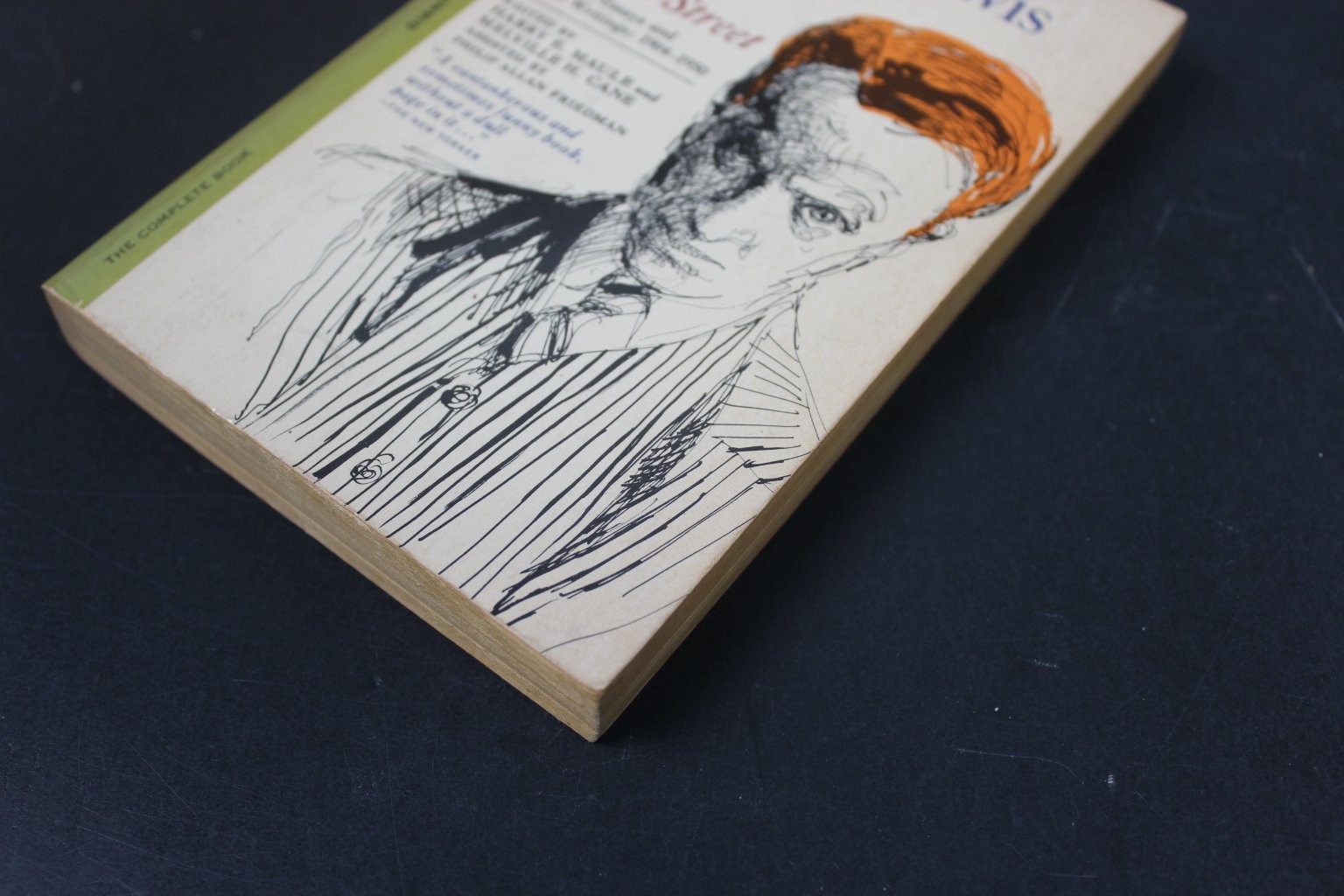 Sinclair Lewis Reader The Man from Main Street 1962 Giant Cardinal Essays PB