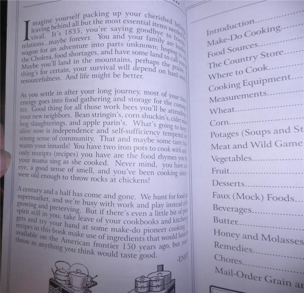 LOG CABIN COOKING Cookbook Cook Book Recipes Barbara Swell NEW 5oz