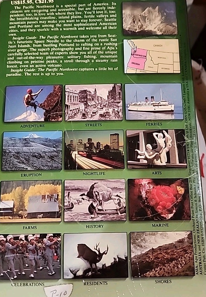 Insight Guides The Pacific Northwest 1987