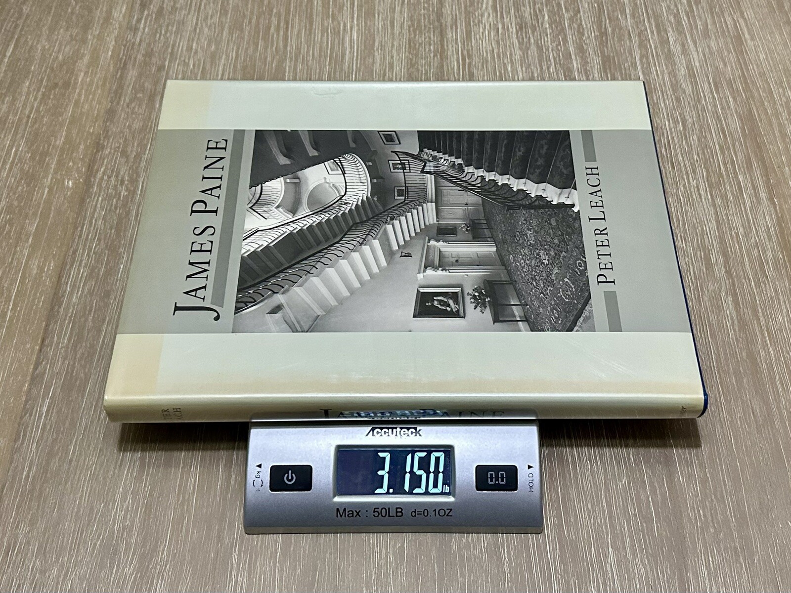 JAMES PAINE (STUDIES IN ARCHITECTURE, VOL 25) By Peter E. Leach 1988 HC/DJ