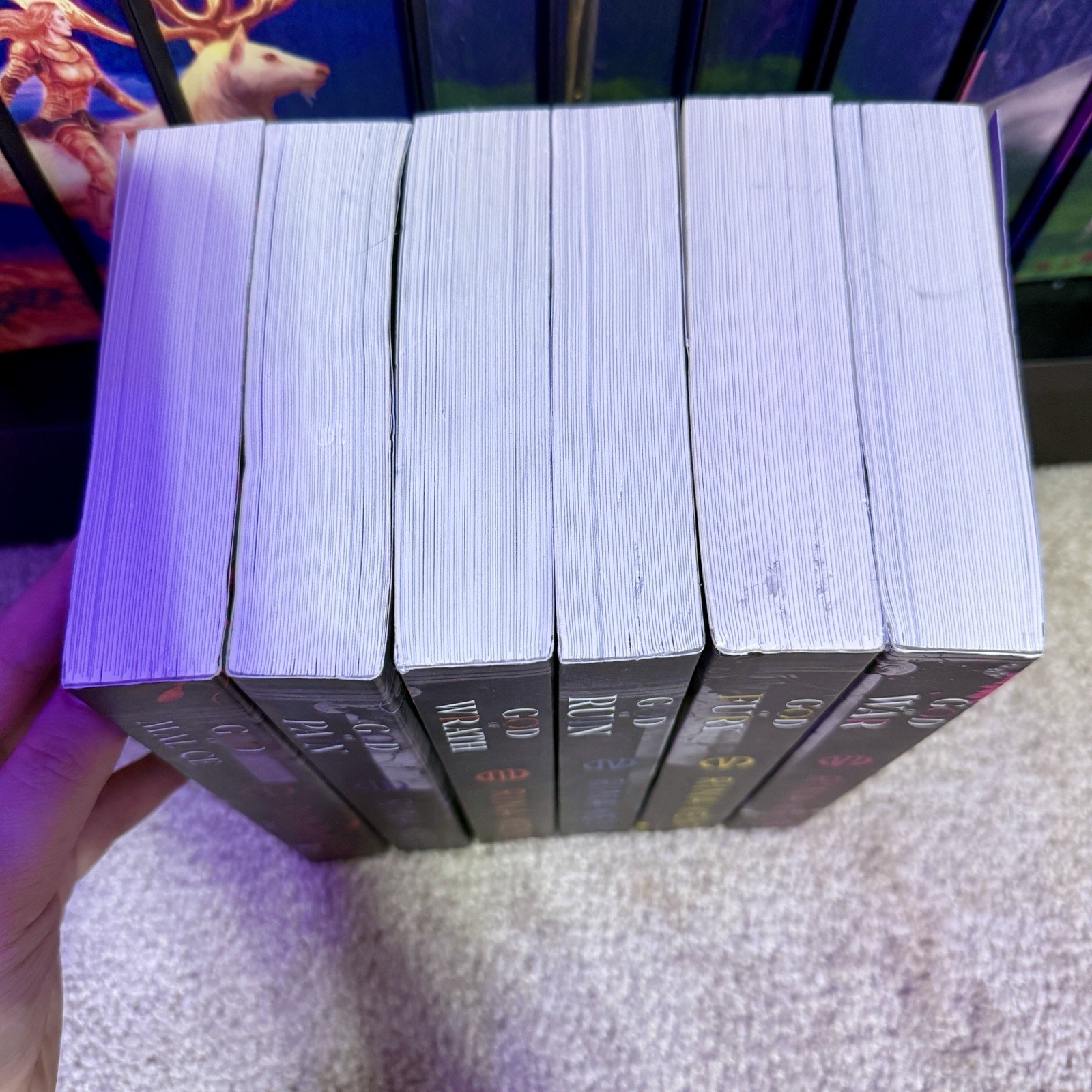 Legacy of Gods by Rina Kent Discreet Covers Complete Set Indie OOP