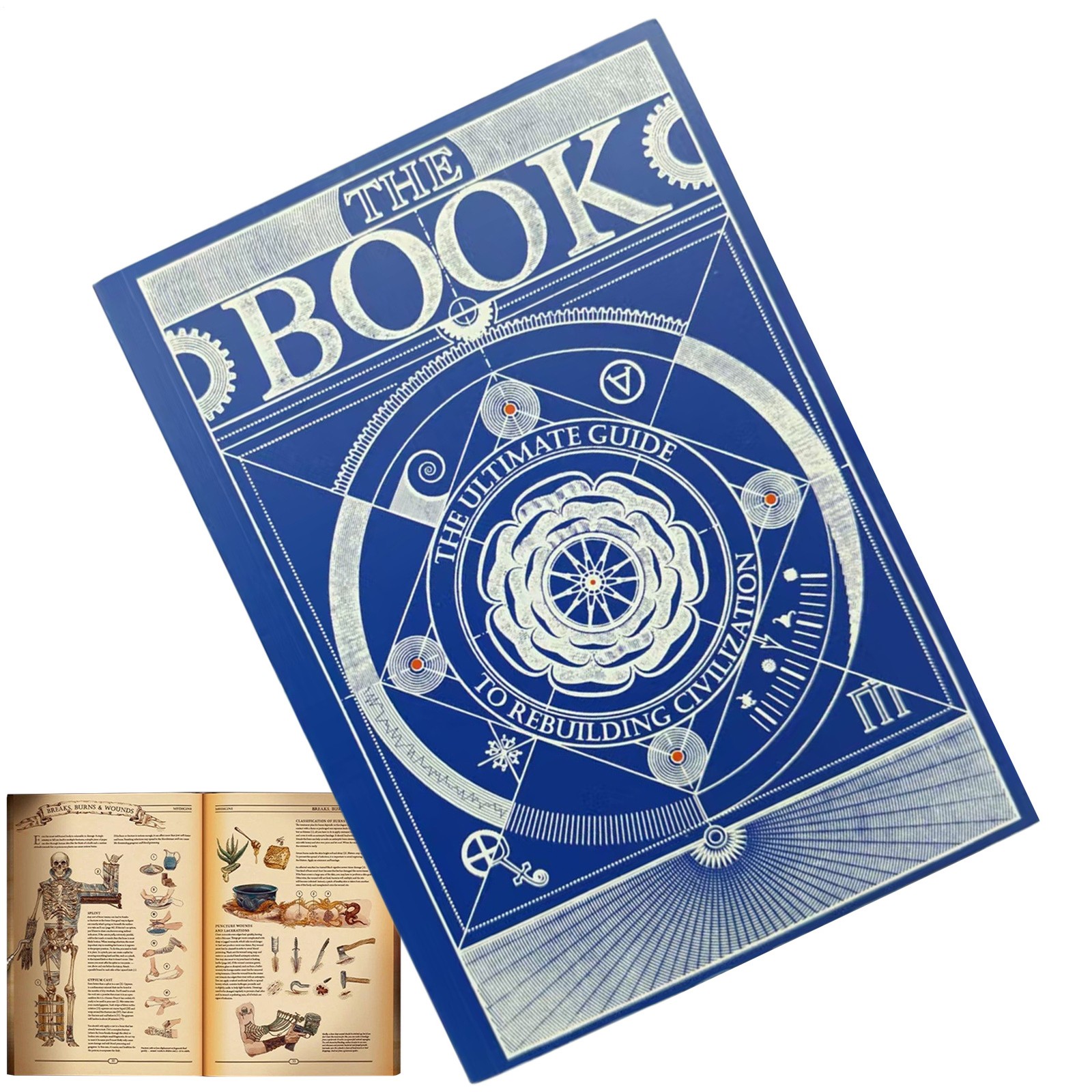 The Book-The Ultimate Guide to Rebuilding a Civilization New English Book Gifts
