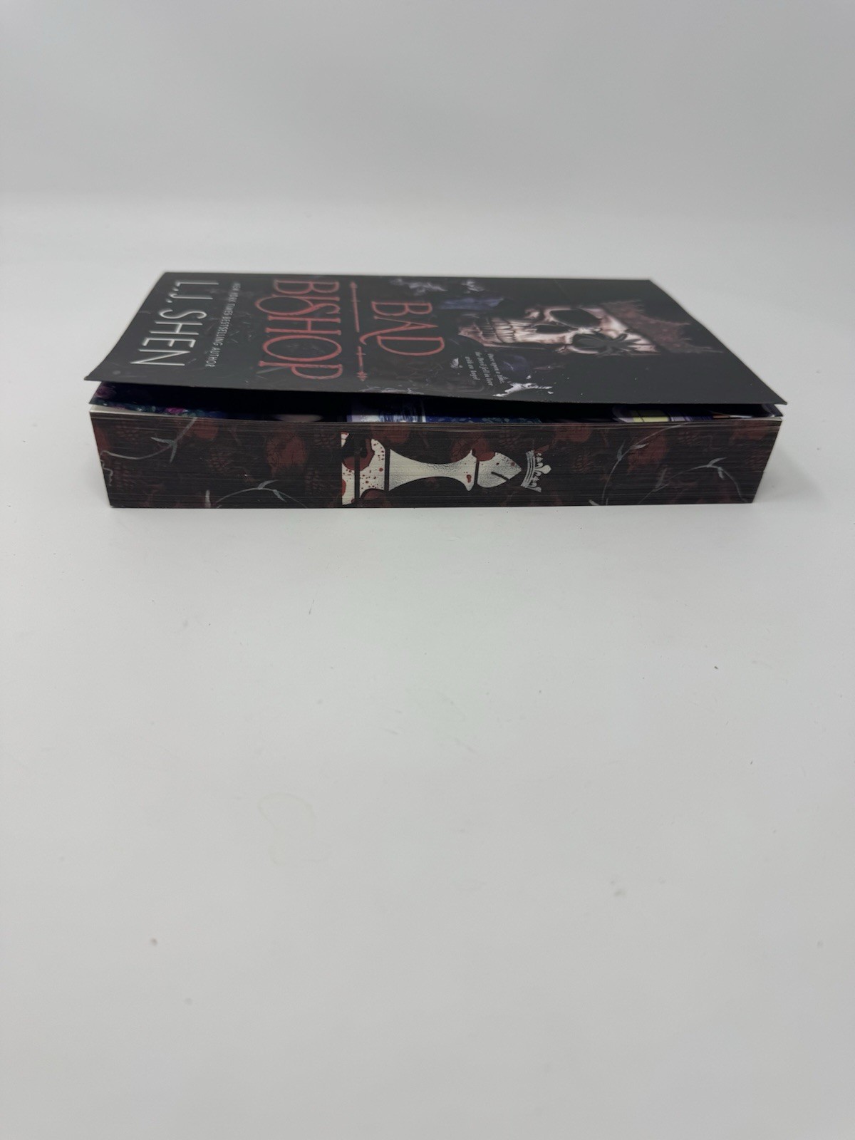 Bad Bishop Deluxe Edition L.J. Shen Paperback Sprayed Edges Society of Villains