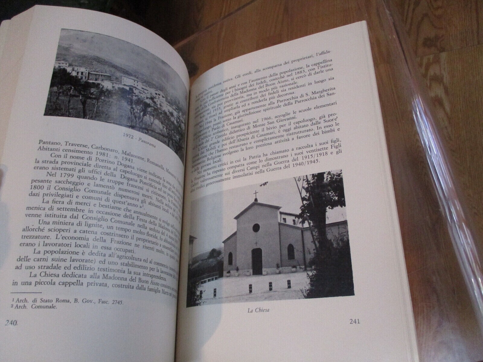 Monte San Giovanni Campano nella storia e nella cronaca softcover 1982 272 pages
