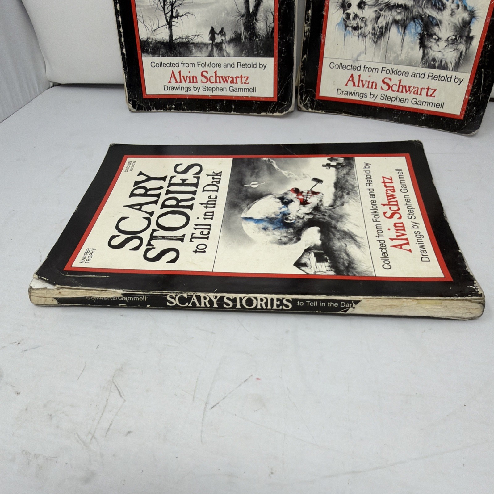 Scary Stories to Tell in the Dark Book Set 1 2 3 By Alvin Schwartz
