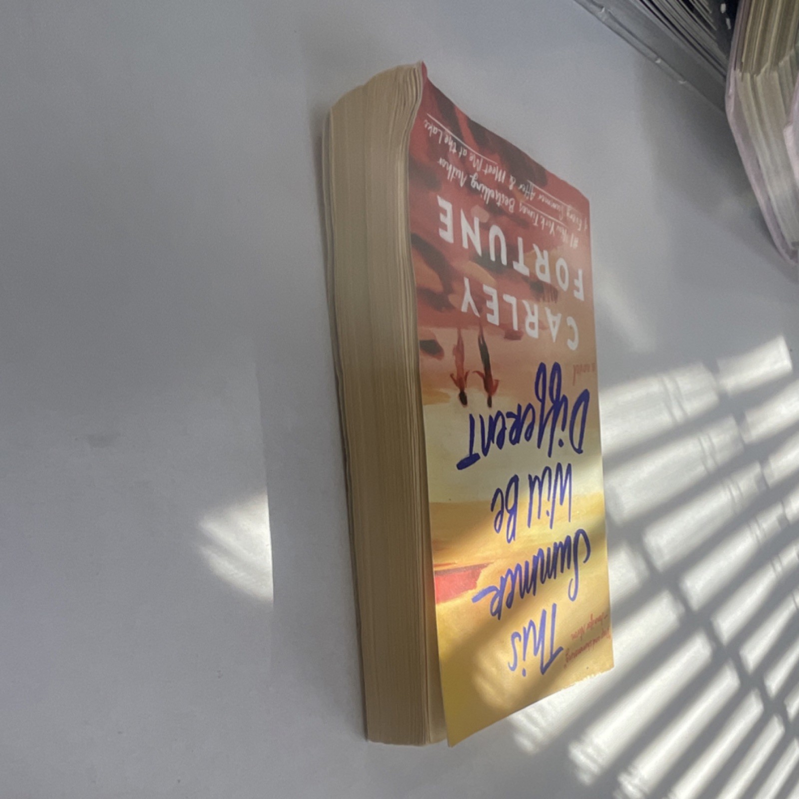 Penguin This Summer Will Be Different by Carley Fortune Paperback Fiction Novel