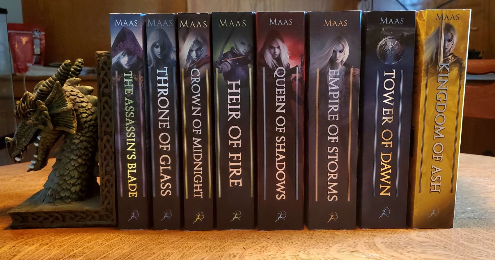 Throne of Glass OOP Original Cover Paperback Complete Set Sarah J. Maas