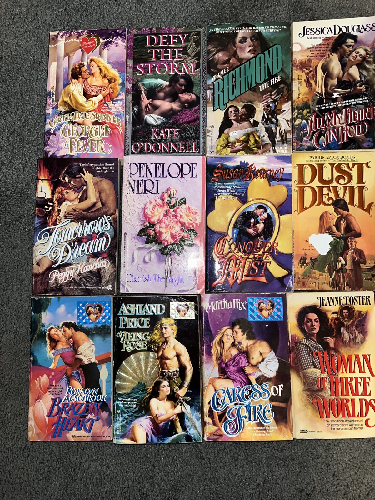 Vintage Romance Novels Lot Of 20 1980’s 1990’s 2000’s Paperbacks Books Lot 1