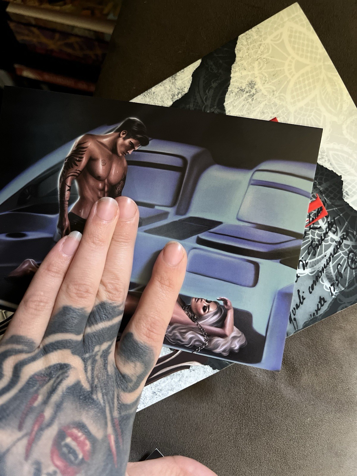 The Sinner By Shantel Tessier Signing Exclusive With Character Art