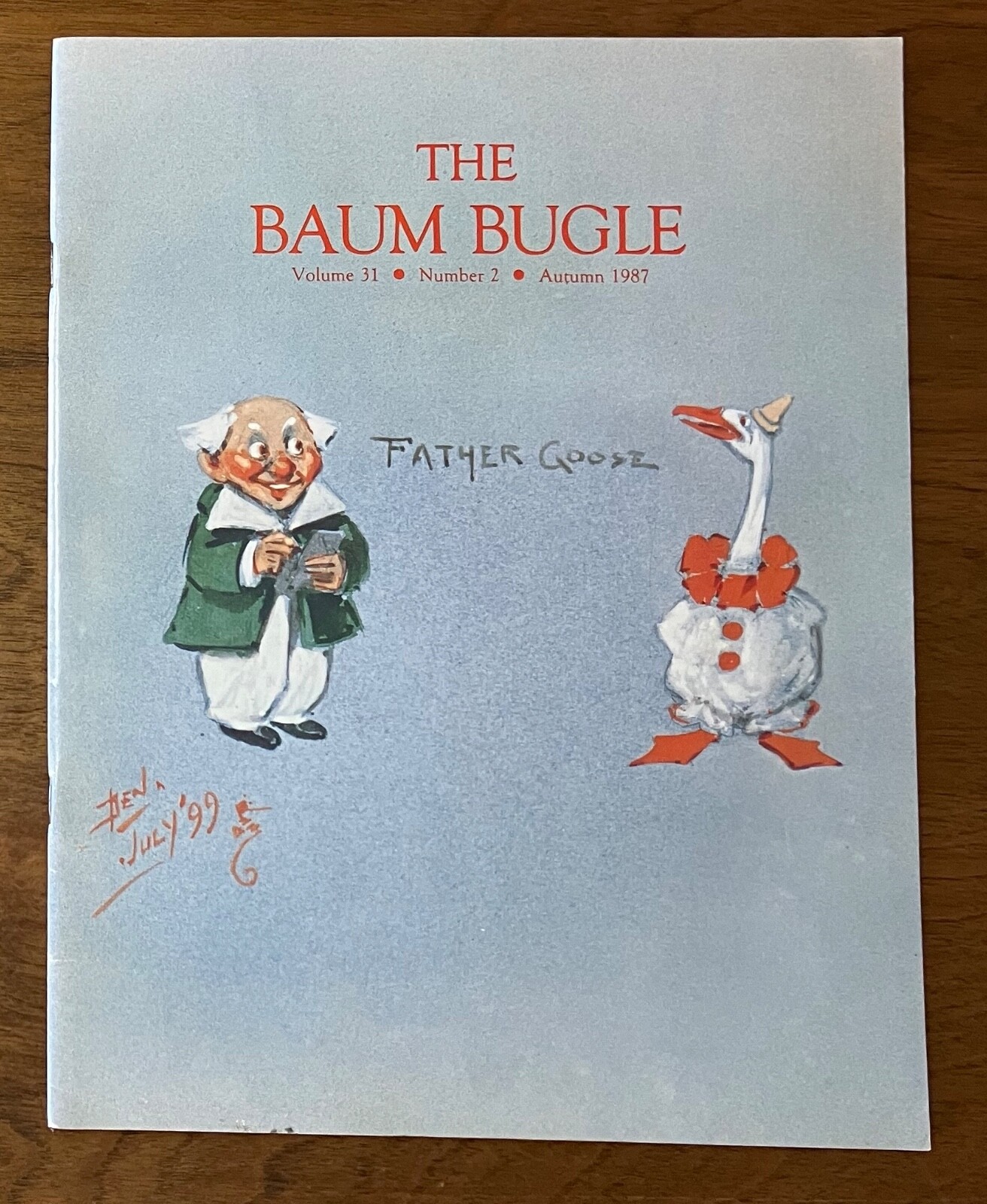 THE BAUM BUGLE Volume 30 • Number 1 • 1987 Dorothy Wizard of Oz Witch