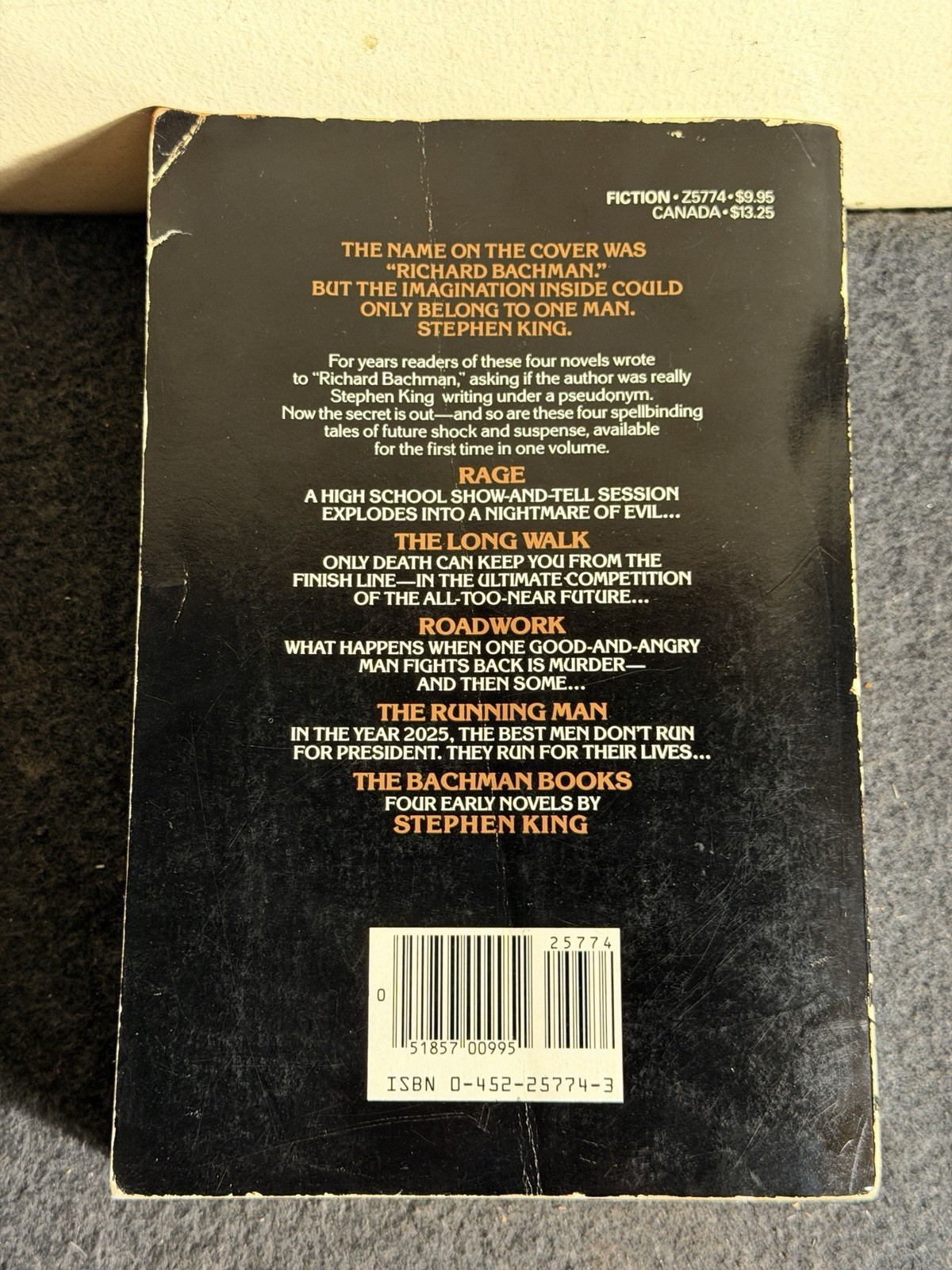 THE BACHMAN BOOKS w. Rage, The Long Walk, The Running Man and Roadwork TPB