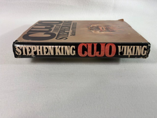 Cujo Stephen King Book Club Edition hardcover with dust jacket 1981 Viking