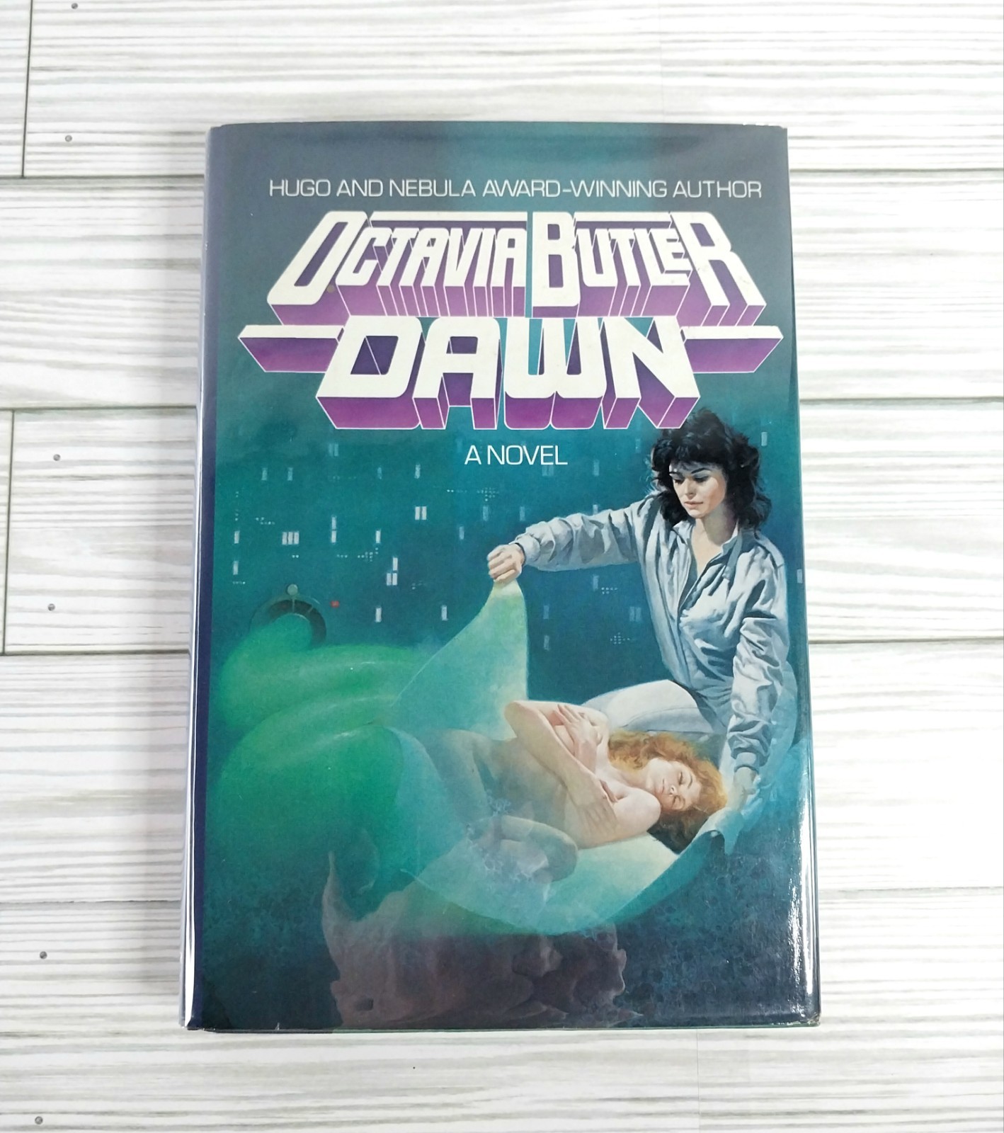 DAWN☆XENOGENESIS by Octavia E. Butler~ 1987 First Edition HC Mylar DJ VGC