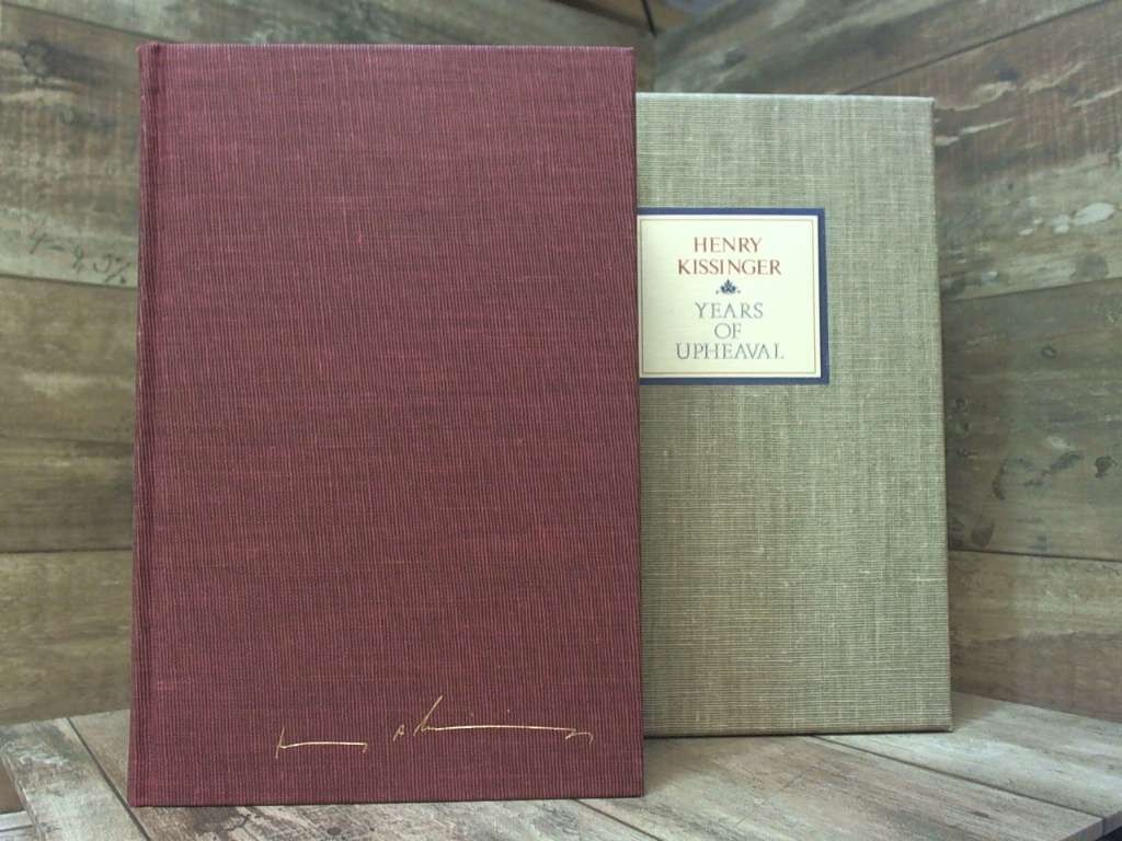 Years of Upheaval by Kissinger, Henry Little Brown & Co