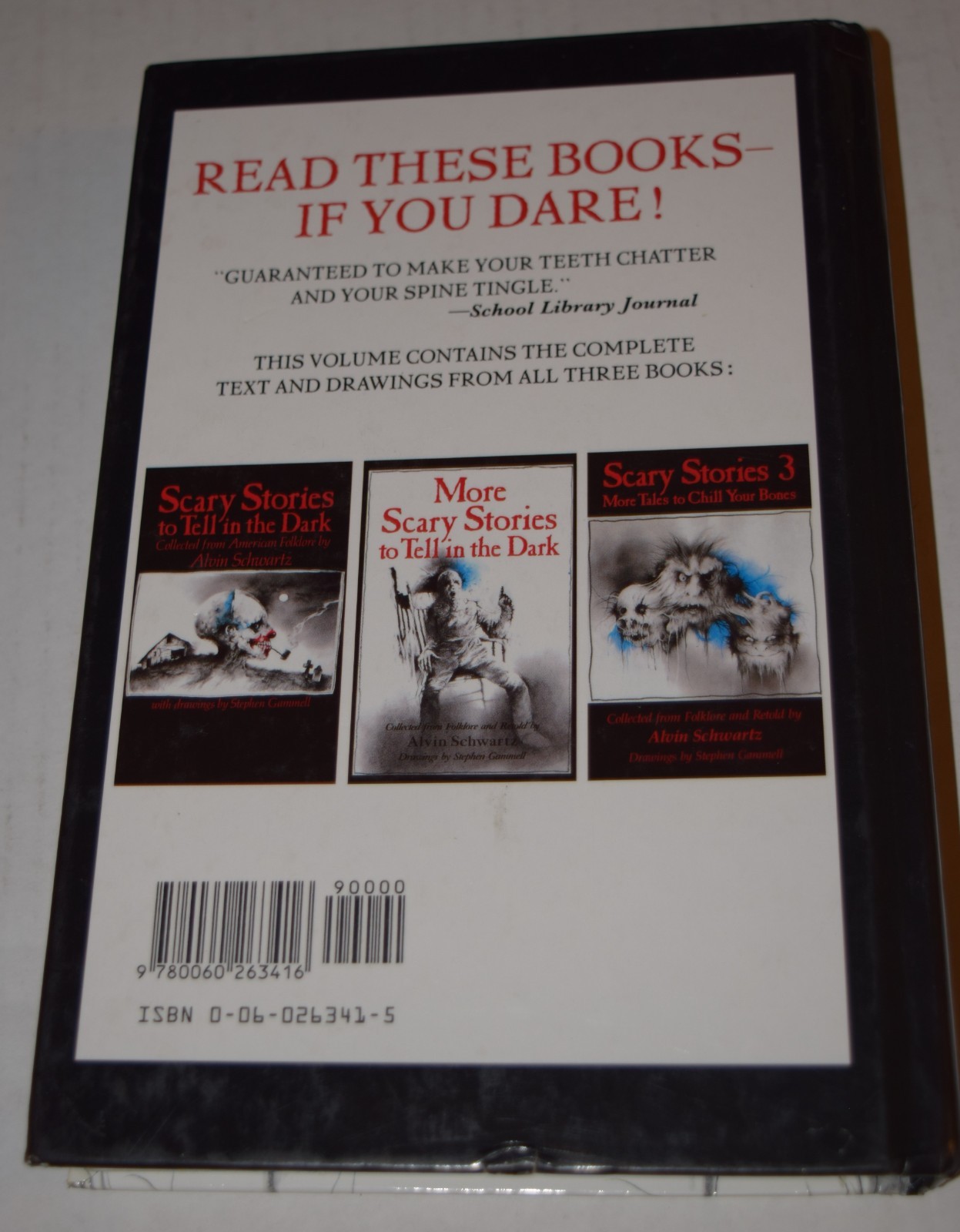 Scary Stories Treasury – Hardcover By Alvin Schwartz