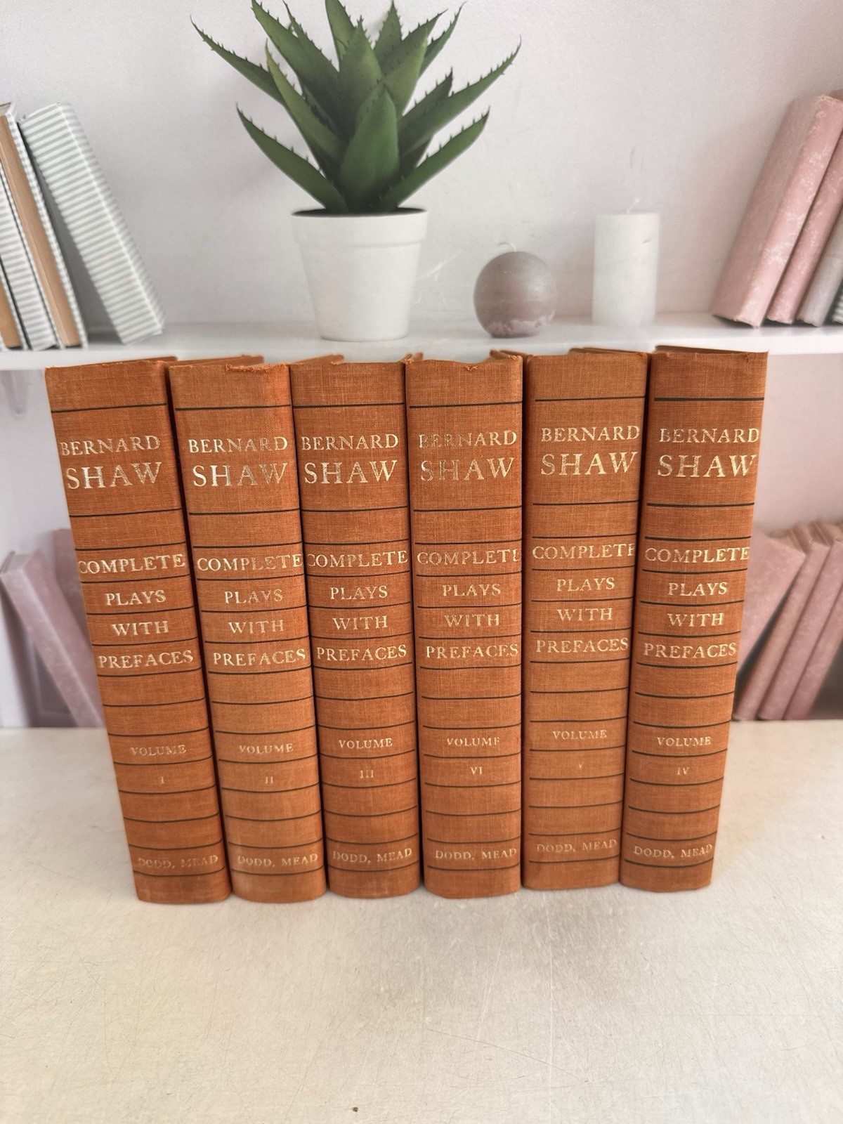 George Bernard Shaw Complete Plays with Prefaces 6 VOLUMES
