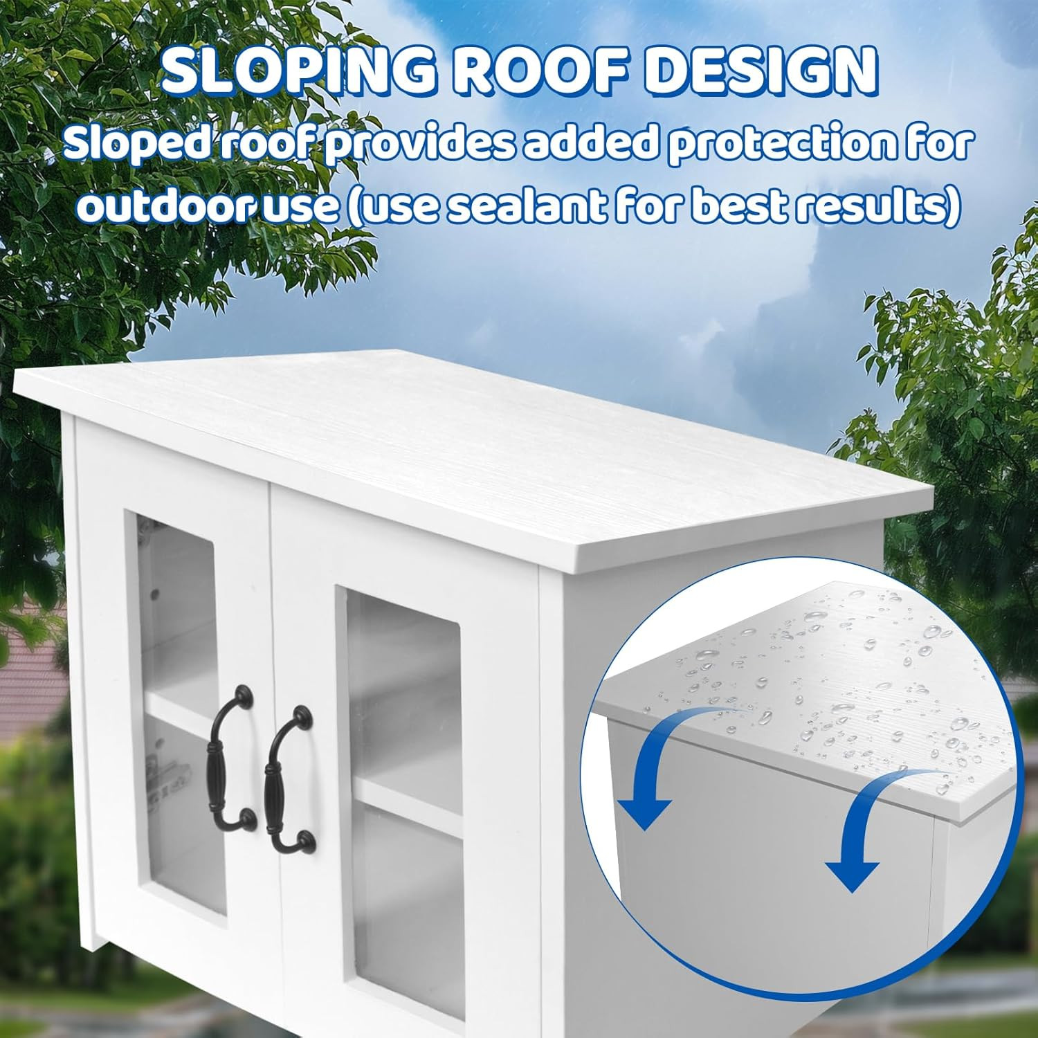 Little Free Library Box Outdoor Wooden Book Exchange Box – DIY Little Free Libra