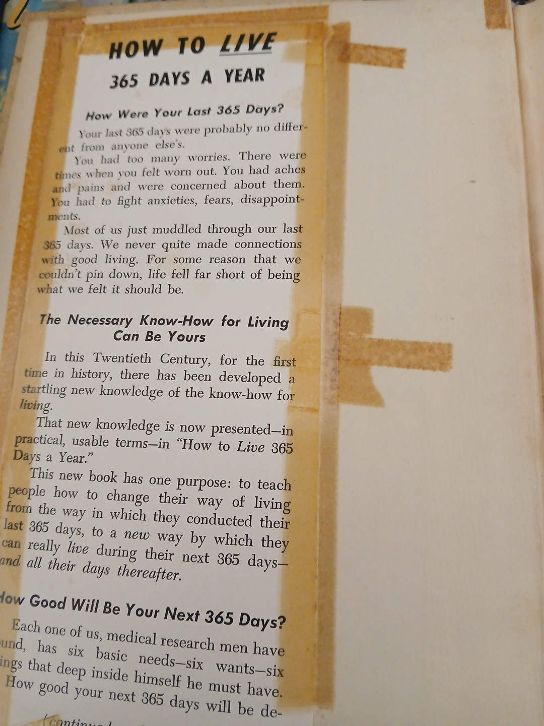 VTG DAILY THOUGHTS-INSPIRATION -GUIDES CHOOSE-Peale-Schindler-Variety of Writers