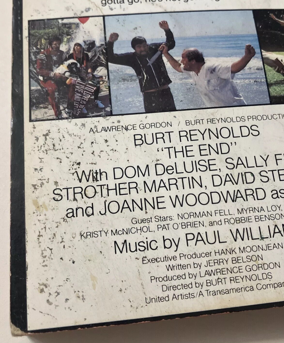 The End Movie Tie-In PB 1978 First Avon Printing Burt Reynolds VG Vintage
