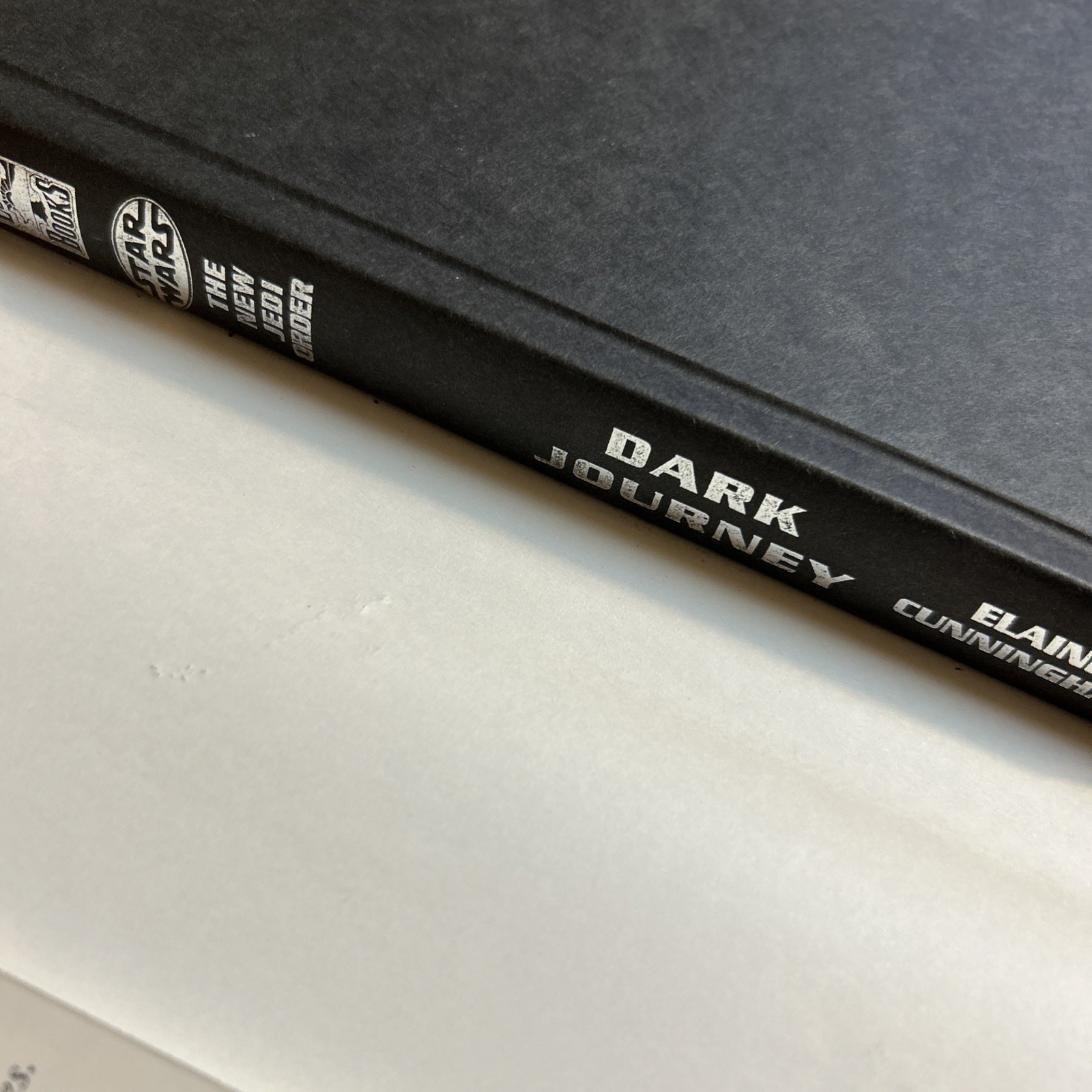 Star Wars Dark Journey Elaine Cunningham Hardcover DJ New Jedi Order 1st Ed
