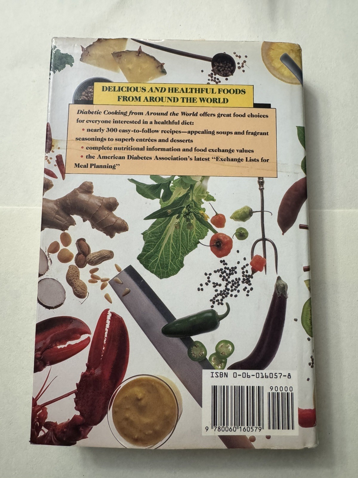 Diabetic Cooking from Around the World – Hardcover – VERY GOOD