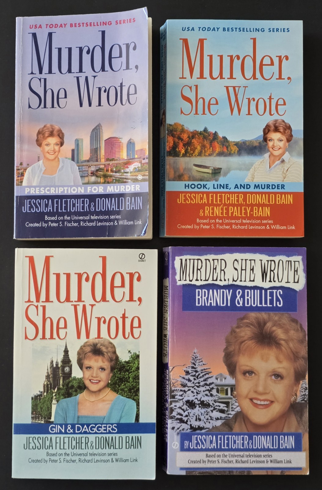 Murder She Wrote Book Lot 14 Paperback Mystery Jessica Fletcher 12 1st Printings